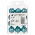 Perline decorative Ø2cm turchese 12 pz | Floristik24.it
