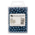 Perline decorative Ø8mm blu, 250 pezzi | Floristik24.it