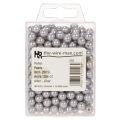 Perline decorative Ø8mm argento 250 pezzi | Floristik24.it