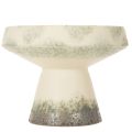 Ciotola decorativa in ceramica, color crema grigio-verde, Ø20cm, H16cm | Floristik24.it