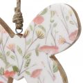 Floristik24 Ciondolo decorativo in legno con farfalla decorativa 15x12x2cm