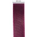 Nastro regalo in taffetà viola, elegantemente lucido, largo 25 mm, lungo 50 m. | Floristik24.it