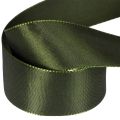 Nastro di raso per confezioni regalo, nastro di taffetà, verde, largo 40 mm, lungo 5 m. | Floristik24.it