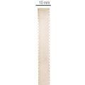 Nastro regalo sottile beige, ideale per confezioni regalo, largo 10 mm e lungo 50 m. | Floristik24.it