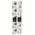 Tessuto decorativo natalizio, venduto al metro, larghezza 120 cm, 2 pezzi | Floristik24.it