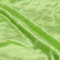 Floristik24 Tessuto decorativo velluto verde mela 140cm x 300cm
