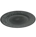 Piatto decorativo antracite Ø33cm | Floristik24.it