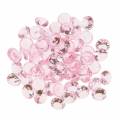 Floristik24 Pietre decorative diamante acrilico rosa chiaro Ø1,2 cm 175 g per la decorazione di compleanno