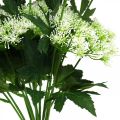 Floristik24 Aneto in fiore, erbe artificiali, pianta decorativa verde, bianco 49 cm 9 pezzi