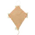 Drago decorativo con viso e