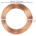 Rotolo di filo di alluminio per lavori artigianali e floricoltura, 60 m, 500 g | Floristik24.it