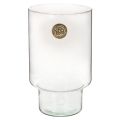 Floristik24 Contenitore cilindrico in vetro Eco Glass da 25 cm