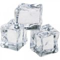 Floristik24 Cubetti di ghiaccio artificiale ghiaccio decorativo trasparente 2,5×3×2,5 cm 12 pz