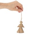 Statuette di angelo da appendere all'albero di Natale, 10 cm, 12 pezzi | Floristik24.it