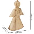 Statuette di angelo da appendere all'albero di Natale, 10 cm, 12 pezzi | Floristik24.it