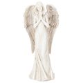 Floristik24 Statuetta di angelo in piedi in preghiera, decorativa, 36 cm