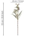 Decorazione con rami di eucalipto artificiali, composizione di rami, 3 pezzi | Floristik24.it