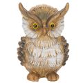 Statuetta di gufo, piccolo gufo seduto, decorazione, 11 cm | Floristik24.it