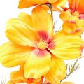 Floristik24 Cesto per gioielli Cosmea Kosmee fiore artificiale arancione 75 cm