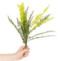 Ramo di felce artificiale, pianta verde artificiale per decorazione, 45 cm | Floristik24.it