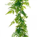 Floristik24 Ghirlanda artificiale per piante pensili verde 150 cm