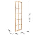 Cornice per finestra in legno come decorazione da parete, 100 cm | Floristik24.it