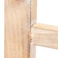 Cornice per finestra in legno come decorazione da parete, 100 cm | Floristik24.it