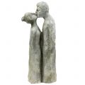 Floristik24 Figura decorativa coppia che si bacia in pietra cast 40cm