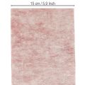 Nastro in feltro, 100% lana, bicolore, utilizzabile come presina, nastro in feltro bianco/rosso, 15 cm x 5 m | Floristik24.it