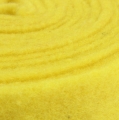 Floristik24 Nastro in feltro nastro decorativo giallo feltro 7,5 cm 5 m