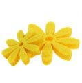 Floristik24 Set di fiori in feltro giallo 96 pezzi