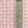 Floristik24 Borsa in feltro rosa-grigio con motivo 55 cm x 36 cm x 18 cm