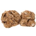Floristik24 Lana di pecora mélange marrone, lana naturale, sfusa, per lavori artigianali, 250 g