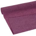 Carta crespa per decorazioni floreali, viola, 50x250 cm | Floristik24.it
