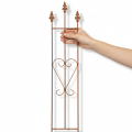 Traliccio da giardino, supporto decorativo a forma di cuore per piante rampicanti, 98 cm | Floristik24.it