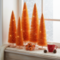 Decorazione natalizia artificiale su base in legno, 60 cm | Floristik24.it
