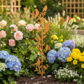 Ramo decorativo da giardino con uccellini, in metallo, 100 cm | Floristik24.it