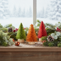 Mini albero di Natale artificiale per decorazione da tavola, 12 cm, 6 pezzi | Floristik24.it