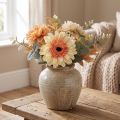 Gerbera artificiale fiore artificiale fiore albicocca Ø11cm L50cm | Floristik24.it