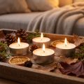 Tealight maxi Ø58mm 16 pz Bianco | Floristik24.it