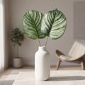 Cesto Artificiale Calathea Marante Piante Artificiali Verde 51cm | Floristik24.it