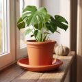 Sottobicchiere “Linda” Ø28cm terracotta | Floristik24.it