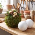 Palline di polistirolo Ø10cm bianche 5 pz | Floristik24.it