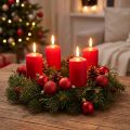 Mini palline di Natale rosse Ø3cm 14 pezzi | Floristik24.it