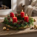 Ghirlanda di paglia 20/4 cm, set da 10 - ghirlande vuote per l'Avvento, Ognissanti e decorazioni | Floristik24.it
