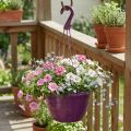 Cesto sospeso 25 cm viola | Floristik24.it