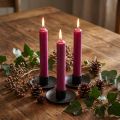 Candele bastoncino corto candele di cera Berry 21×110mm 6 pz | Floristik24.it