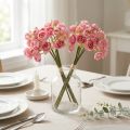 Bouquet di ranuncoli artificiali, elegante decorazione da tavola, 32 cm, 5 pezzi | Floristik24.it
