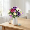 Bouquet di fiori artificiali di anemoni, decorazione primaverile, versatile e dal design moderno, 26 cm | Floristik24.it