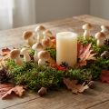 Fungo decorativo su filo 3 cm - 5 cm 24 pz | Floristik24.it